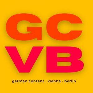 Successful German market communications with German Content Vienna Berlin Logo GCVB
